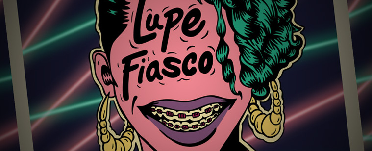 Lupe Fiasco Concert Poster