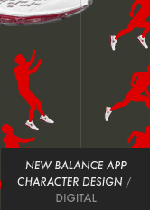New Balance App Character Design